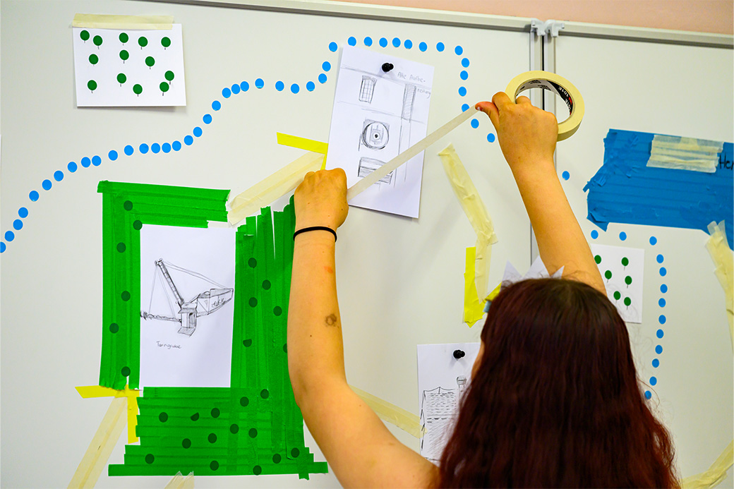 Erstellen des Geländeplans_W520250711_Fotograf_Tom Schweers